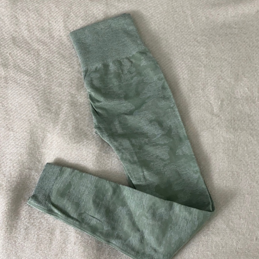 Adapt Camo Seamless Gymshark (Mint Green)